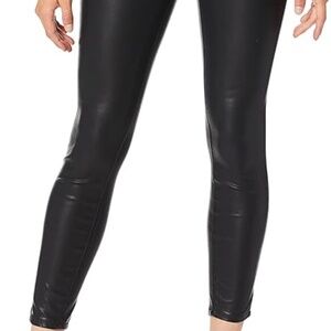 NWT BLANKNYC Women's Mid-rise Skinny Faux Leather Skinny Pants, Black, Size 32